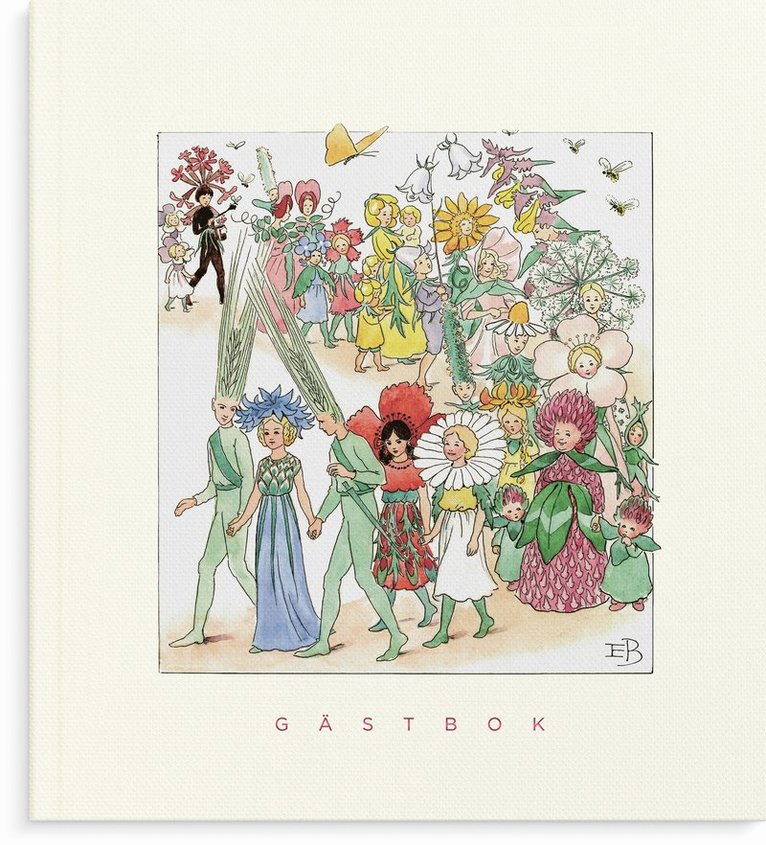 Gästbok Elsa Beskow Blomsterfesten 1