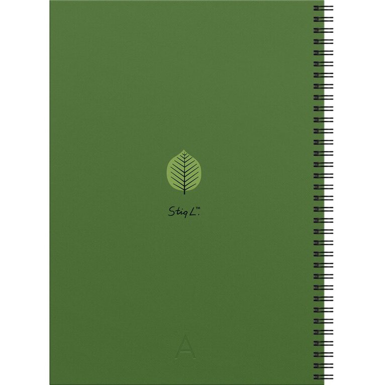 Anteckningsbok A4 linjerat - Stig L. - Berså, Övrigt