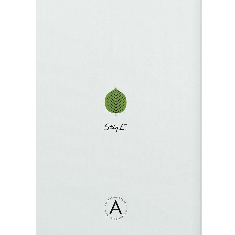 Skrivhäfte A5 linjerat - Stig L. - Berså blå, Övrigt