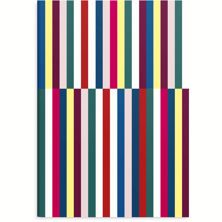 Skrivhäfte A4 linjerad rand multi, Övrigt