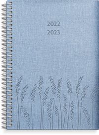 Kalender 2022-2023 Senator A6 Twist blå