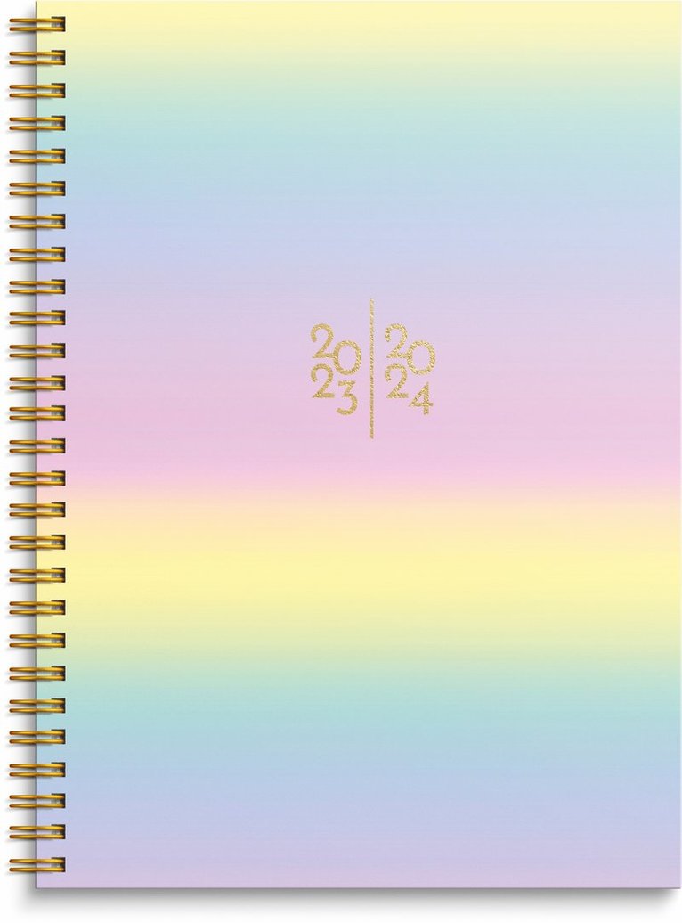 Kalender 2023-2024 Senator A5 Regnbåge 1