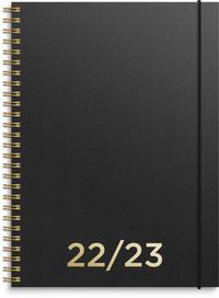 Kalender 2022-2023 Senator A5 textil svart