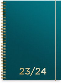 Kalender 2023-2024 Senator A5 textil blå