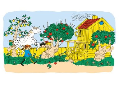 Kort Pippi Långstrump - Villa Villakulla, Övrigt