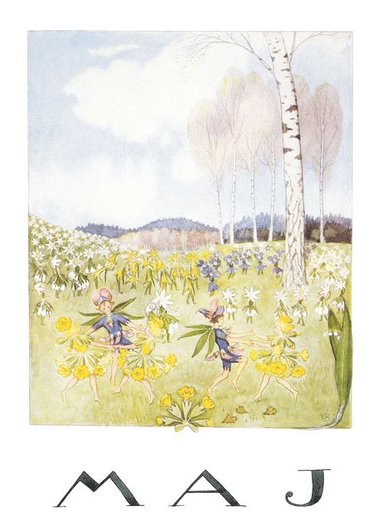 Kort Elsa Beskow : Maj, Övrigt