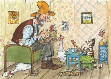 Kort Pettson och Findus äter pannkakor, Övrigt