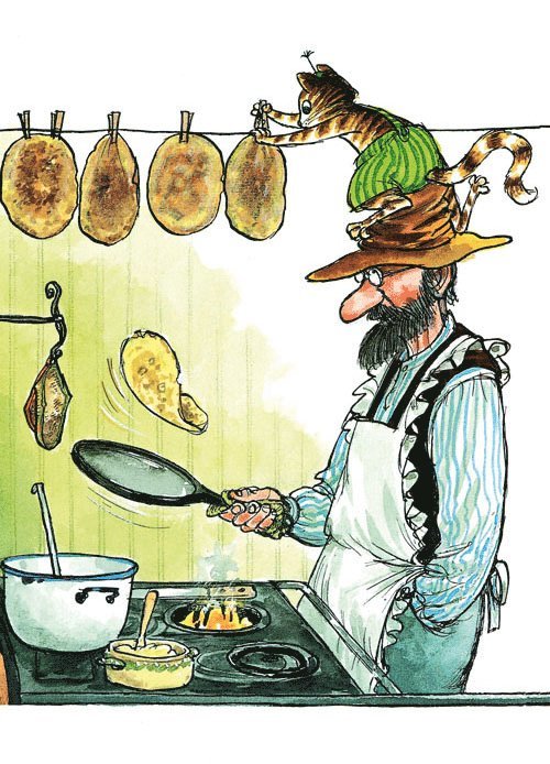 Kort Pettson och Findus Pannkakstårtan, Övrigt