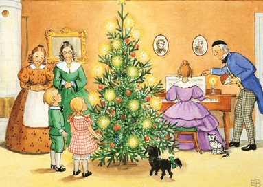 Kort Elsa Beskow : Petter och Lottas jul, Övrigt