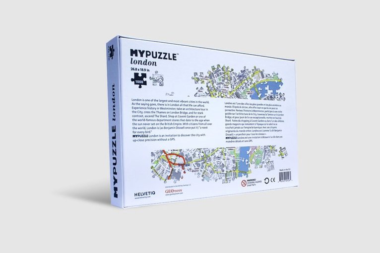 Pussel 1000 bitar MyPuzzle - London, Övrigt