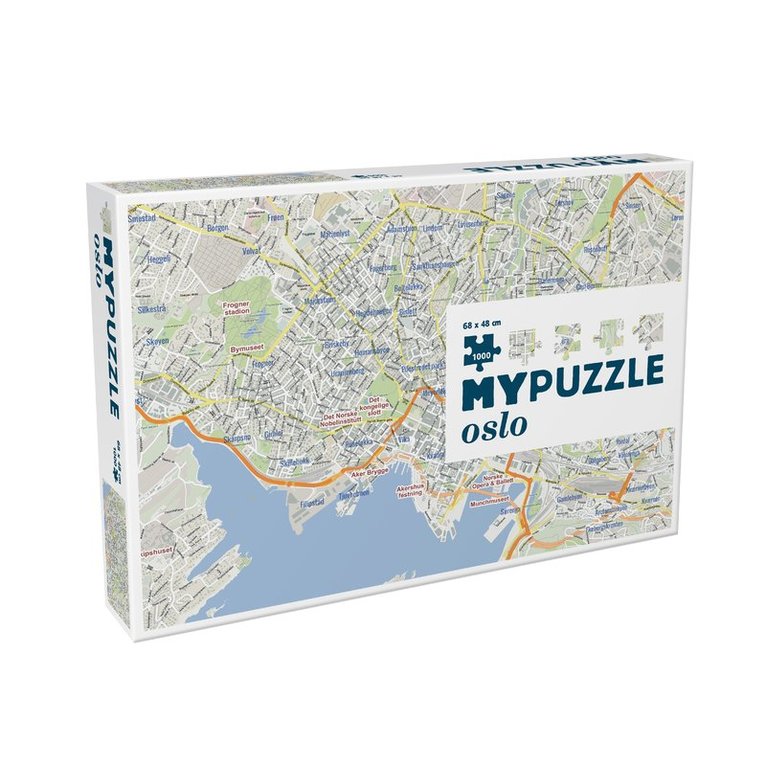 Pussel 1000 bitar MyPuzzle - Oslo 1
