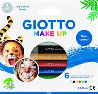 Ansiktsfärgpennor Giotto Make Up Basic Colours 6 färger