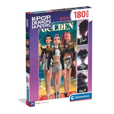 Pussel 180 bitar KPop Demon Hunters Super, Övrigt. Tillgänglighet: Tillfälligt slut