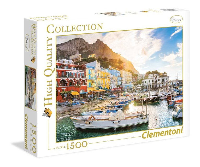 Pussel 1500 bitar Capri  - High Quality Collectio 1