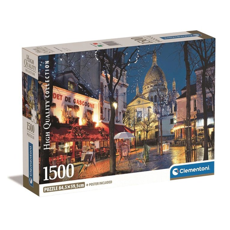 Pussel 1500 bitar - Paris  Montmartre, Övrigt