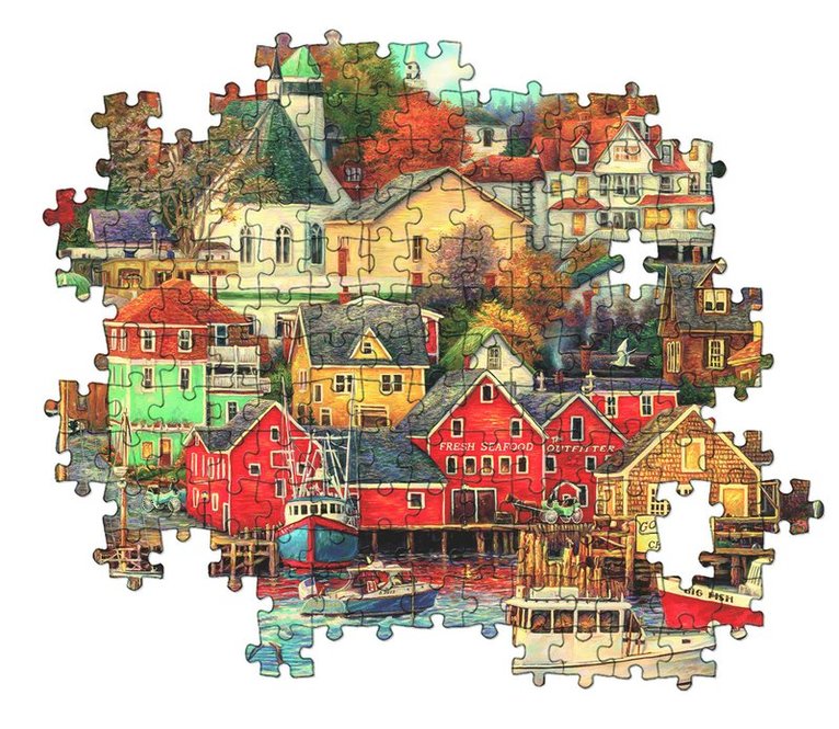Pussel 1500 bitar Good Times Harbor High Quality Collection, Övrigt
