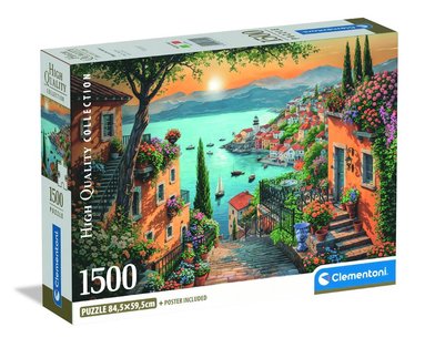 Pussel 1500 bitar High Quality Collection - Steps to the Harbour