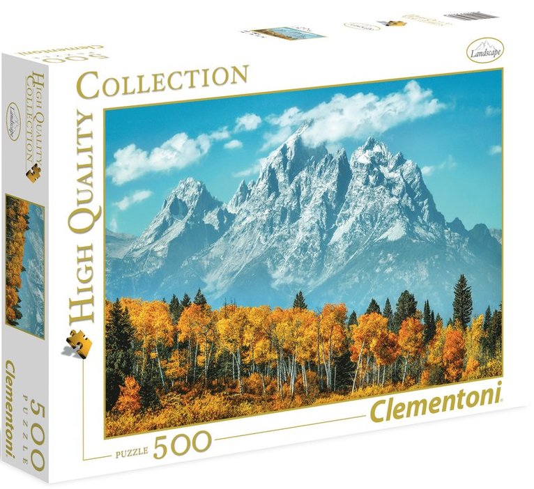 Pussel 500 bitar High Quality Collection - Grand Teton in Fall 1