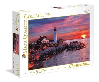 Pussel 500 bitar Portland head light - High Quality Collection, Övrigt