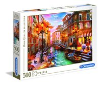 Pussel 500 bitar Sunset Over Venice High Quality Collection