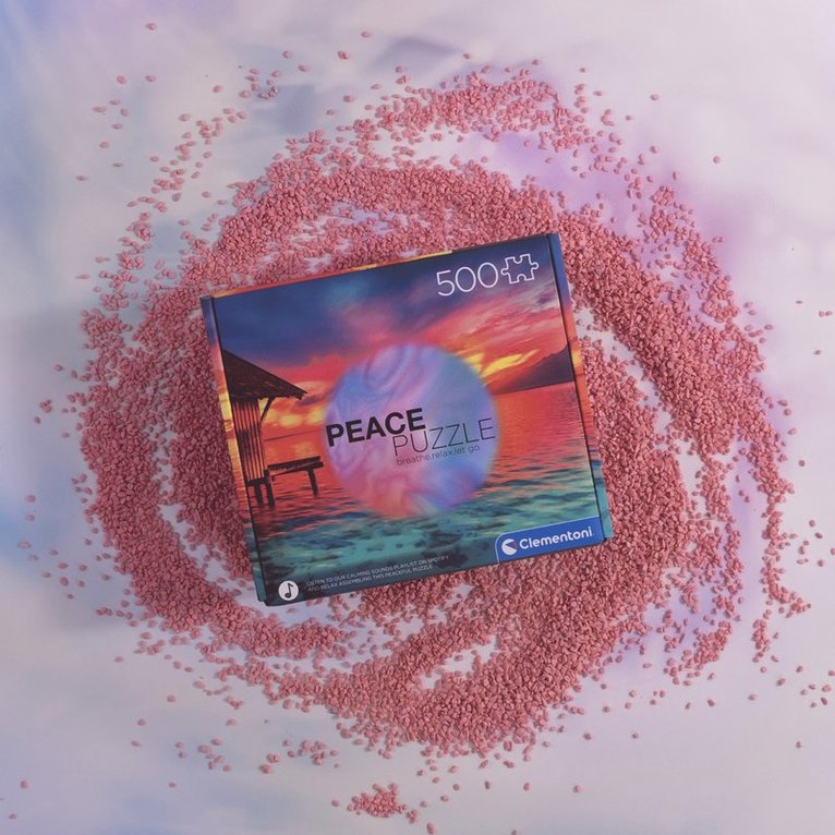 Pussel 500 bitar Peace Puzzle Living the Present, Övrigt