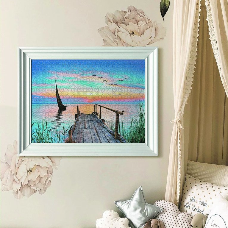 Pussel 500 bitar Peace Puzzle Peaceful Wind, Övrigt