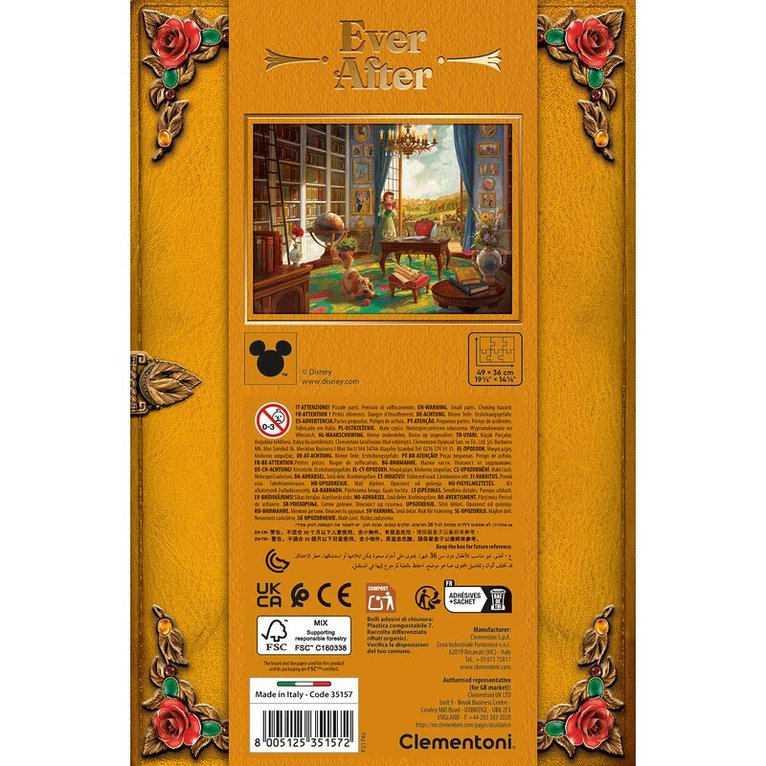Pussel 500 bitar Disney Princess - Belle : Special Collection, Övrigt