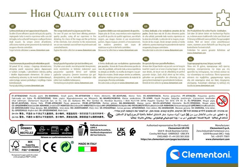 Pussel 500 bitar Harry Potter High Quality Collection, Övrigt