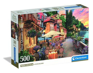 Pussel 500 bitar Lake Como - High Quality Collection, Övrigt