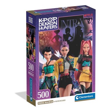 Pussel 500 bitar KPop Demon Hunters, Övrigt