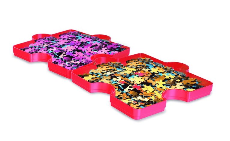 Pusselsorterare 6 delar röd, Övrigt