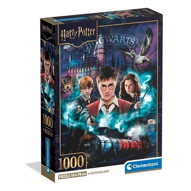 Pussel 1000 bitar Harry Potter Hogwarts, Övrigt