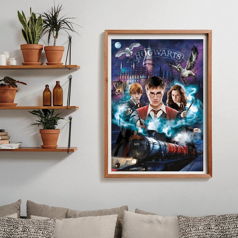 Pussel 1000 bitar Harry Potter Hogwarts, Övrigt