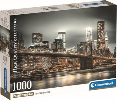 Pussel 1000 bitar High Quality Collection - New York Skyline 1
