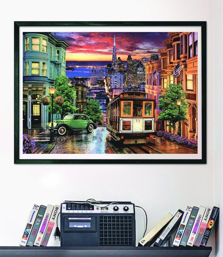 Pussel 1000 bitar San Francisco High Quality Collection, Övrigt