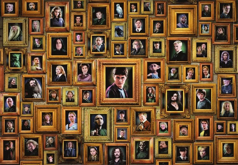 Pussel 1000 bitar Harry Potter Impossible Puzzle, Övrigt