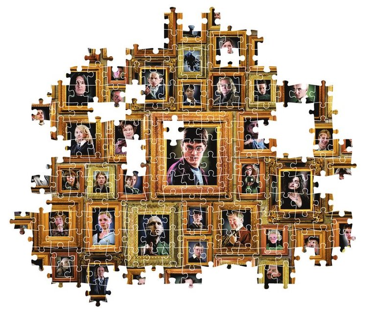 Pussel 1000 bitar Harry Potter Impossible Puzzle, Övrigt