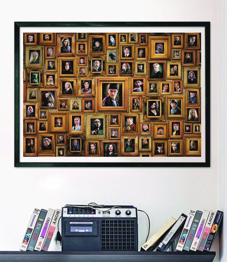 Pussel 1000 bitar Harry Potter Impossible Puzzle, Övrigt