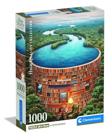 Pussel 1000 bitar High Quality Collection - Bibliodame, Övrigt
