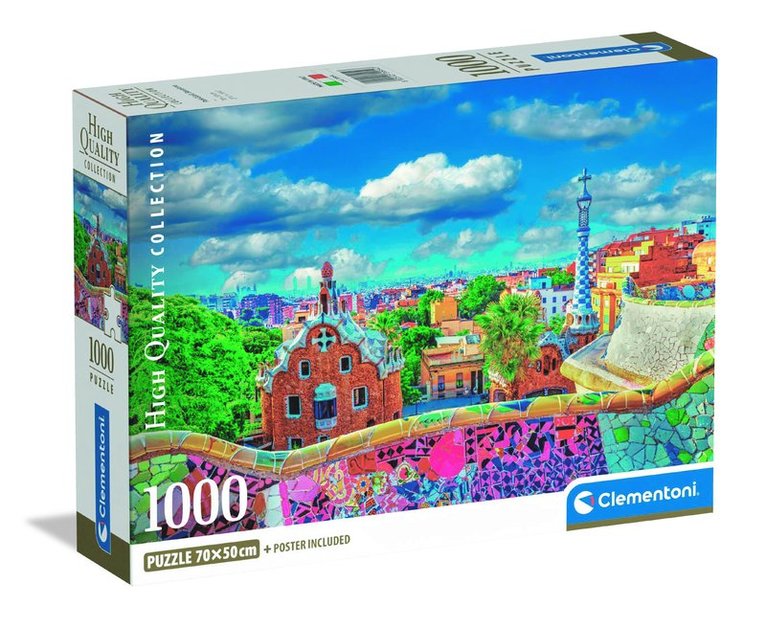 Pussel 1000 bitar Park Güell Barcelona, Övrigt
