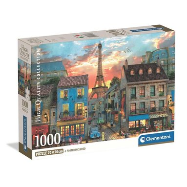 Pussel 1000 bitar High Quality Collection - Streets Of Paris 1
