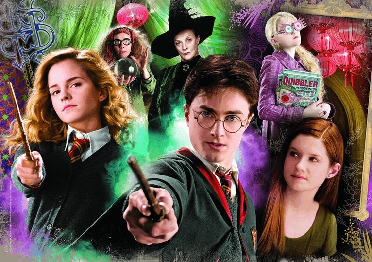 Pussel 104 bitar Harry Potter, Övrigt