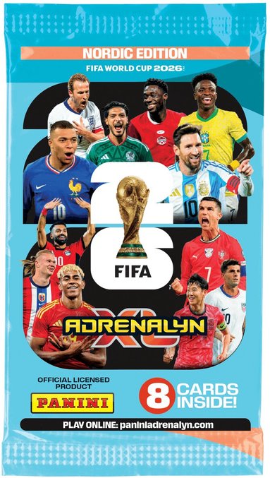 Fotbollskort World Cup 2026 Booster, Övrigt