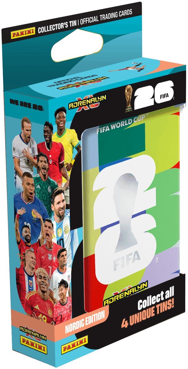 Fotbollskort World Cup 2026 Pocket Tin, Övrigt