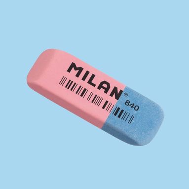 Radergummi Milan 840 rosa/blå, Övrigt