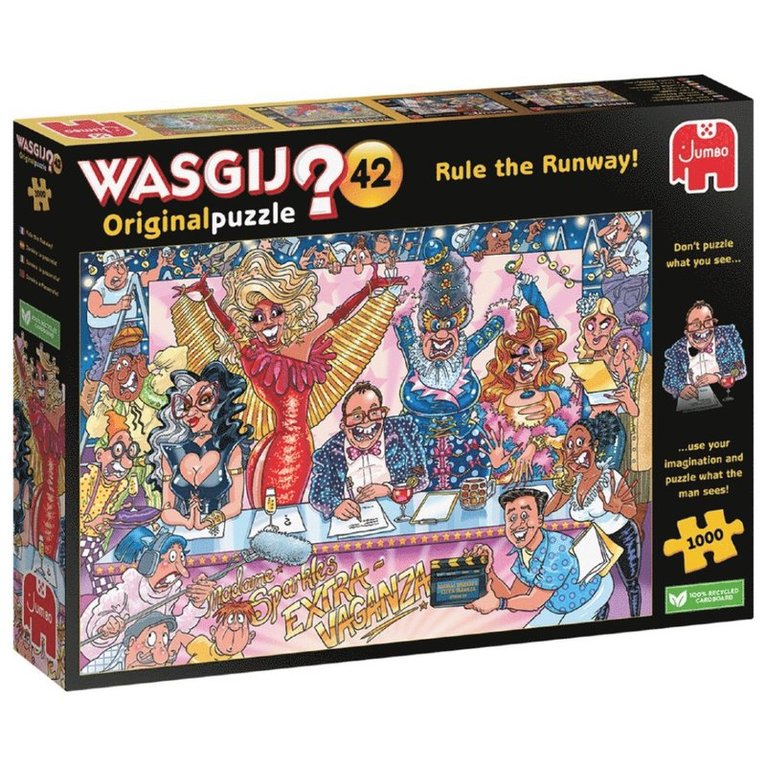 Pussel 1000 bitar Wasgij Original 42 Rule The Runway!, Övrigt
