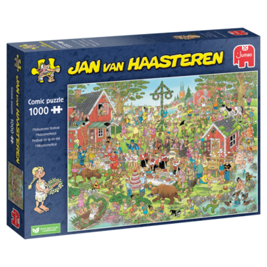 Pussel 1000 bitar Jan van Haasteren - Midsummerfestival