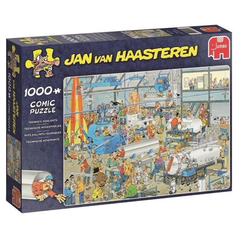 Pussel 1000 bitar Jan van Haasteren - Technical Highlights 1
