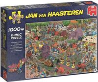 Pussel 1000 bitar Jan van Haasteren - Flower Parade