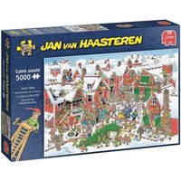 Pussel 5000 bitar Jan van Haasteren - Santa's village